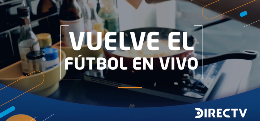 DIRECTV lanzó una nueva campaña digital por la vuelta del fútbol en vivo