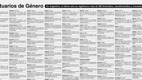 “Obituarios”, una campaña de Spotlight para visibilizar a víctimas de femicidios