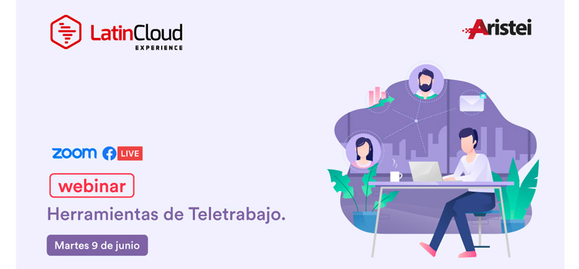 Nuevo webinar en LatinCloud: “Herramientas de Teletrabajo”
