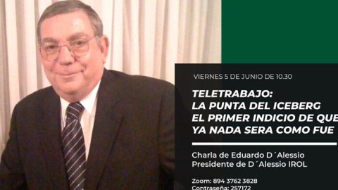 La AAP brinda una charla online con Eduardo D’Alessio