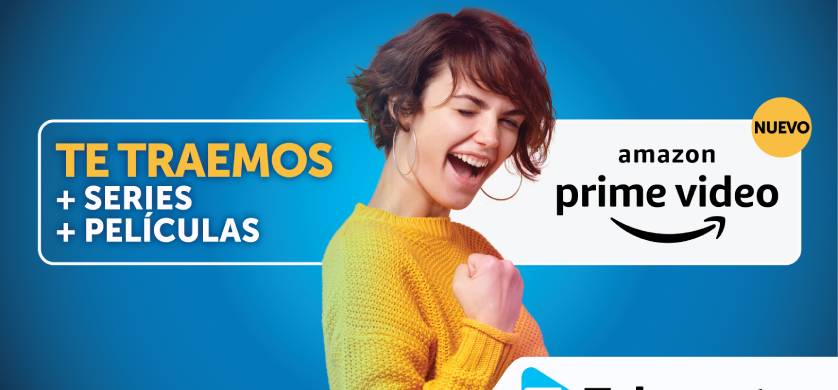 Telecentro suma la aplicación de Amazon Prime Video a sus dispositivos