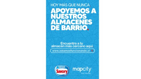 "Apoya a tu almacén de barrio", la nueva campaña de Ogilvy Chile para Savory