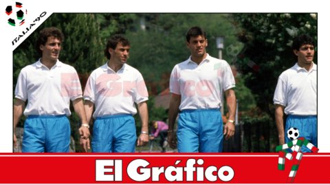 Acción de El Gráfico por el 30 aniversario del Mundial Italia 90