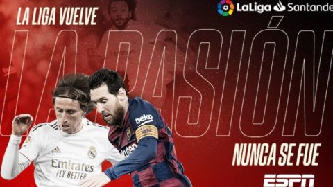 Fútbol: Vuelve LaLiga de España por ESPN