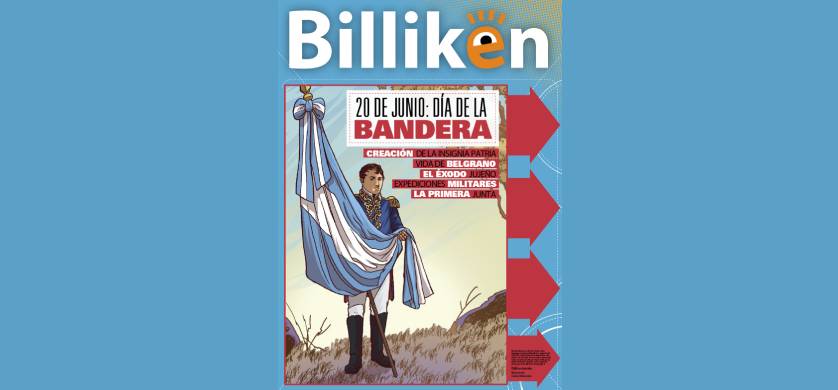 Billiken prepara una edición especial para festejar el Día de la Bandera