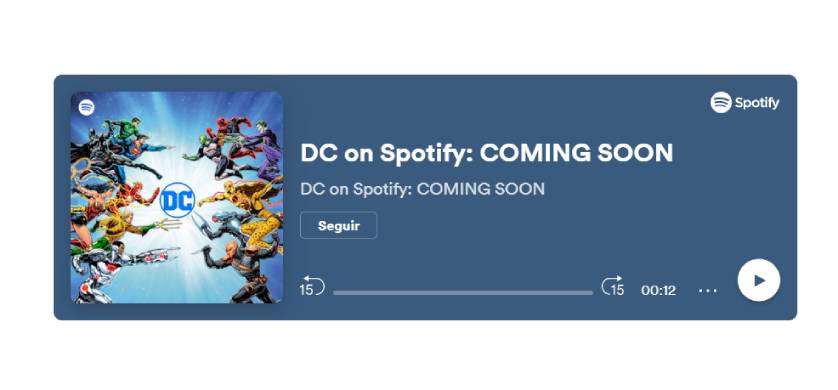 Spotify, Warner Bros. y DC arman un acuerdo para crear podcasts