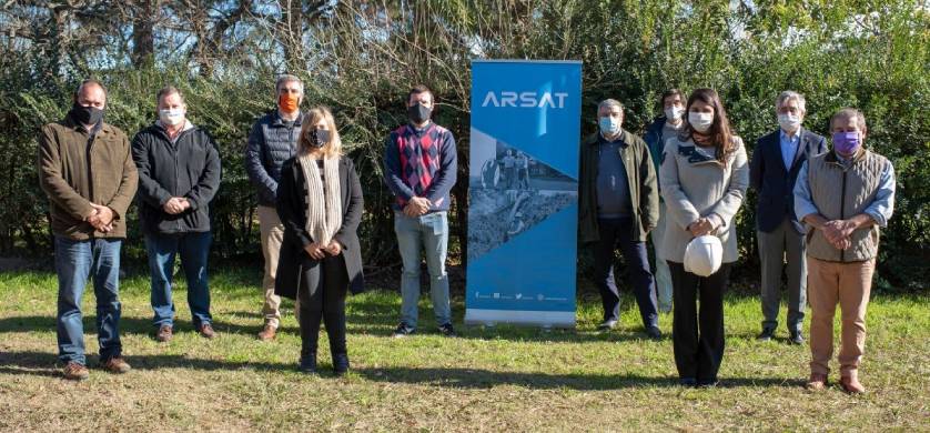 ARSAT trabaja en Villa Lía para expandir la conectividad