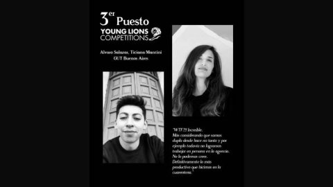 Una dupla argentina ganó el bronce en Cannes Young Lions 2020