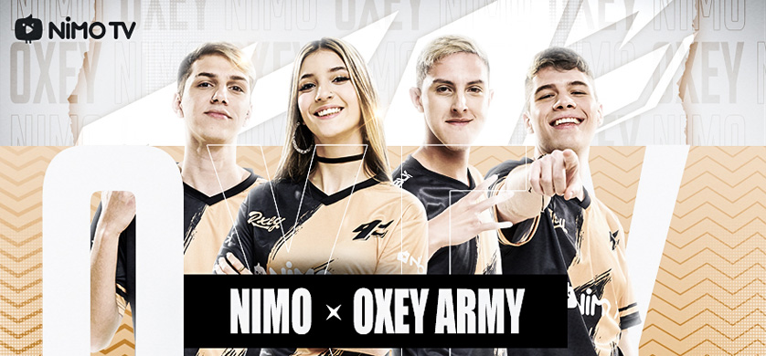 Nimo TV y Oxey Army anuncian su alianza de la mano de 9z