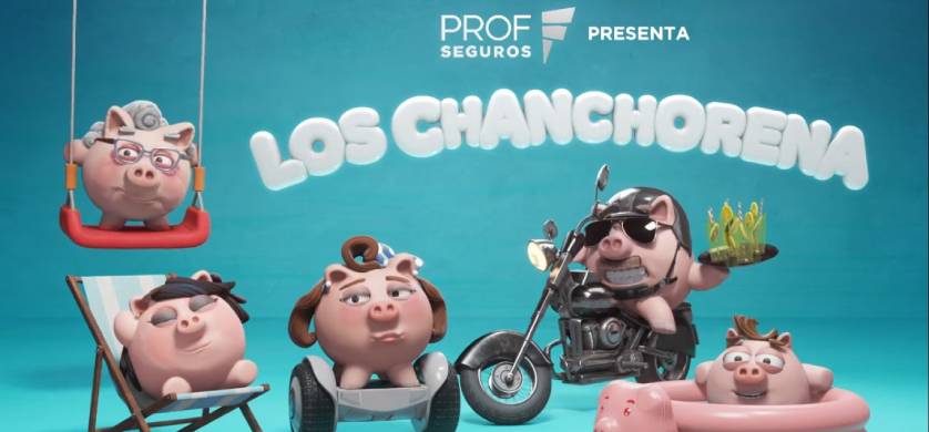 "Los Chanchorena", la campaña de GM comunicación para Prof Seguros