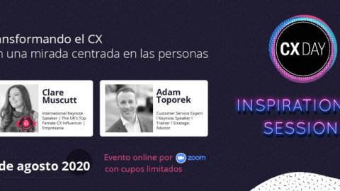 En agosto se realizará el CX Day Inspirational Session