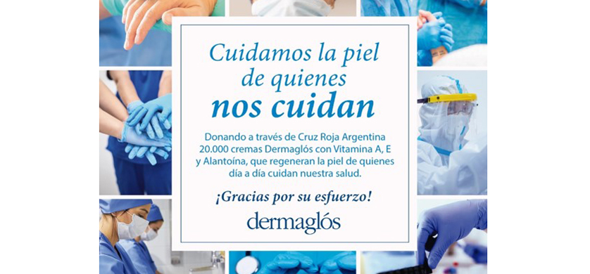 Dermaglós cuida la piel de los profesionales de la salud