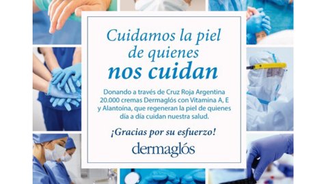 Dermaglós cuida la piel de los profesionales de la salud