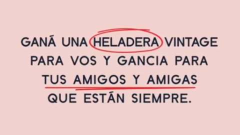 Gancia presentó una promo para festejar la amistad