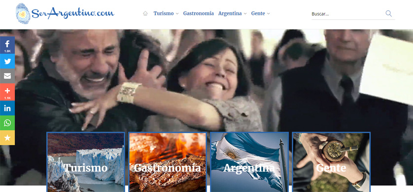 El portal SerArgentino.com se renueva