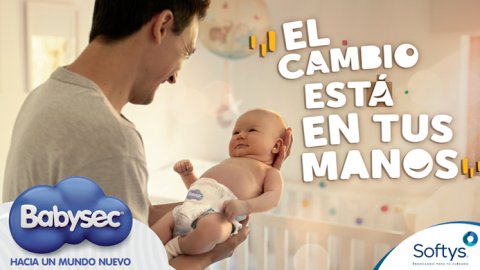 "Babysec, hacia un mundo nuevo", primera campaña regional de VMLY&R Chile para Softys