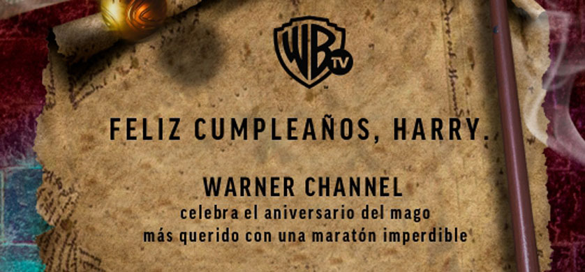 Warner Channel celebra cumpleaños de Harry Potter