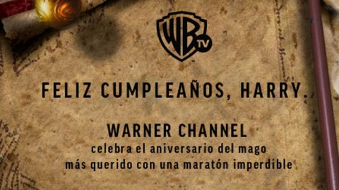 Warner Channel celebra cumpleaños de Harry Potter