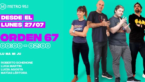 Metro 95.1 lanza su nuevo programa: ORDEN 67