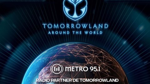 Metro 95.1 radio partner de Tomorrowland Around The World 2020