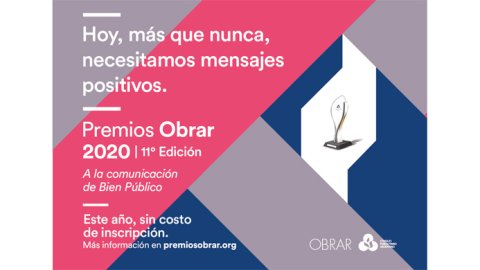 El CPA abrió la inscripción para la 11ª edición de los Premios Obrar