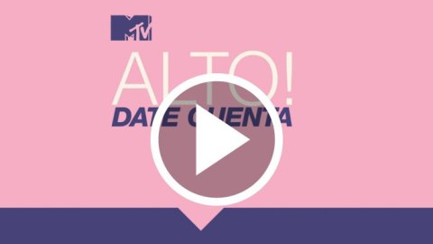 "¡Alto! date cuenta", la campaña de MTV contra la violencia de género