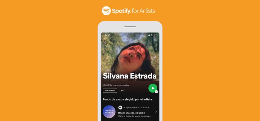 Spotify amplía en la región su función de Recaudación de Fondos para Artistas