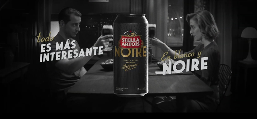 "Blanco y Noire" la nueva campaña de Stella Artois creada por GUT