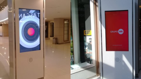 Grupo Vía sigue expandiendo su Circuito de Cartelería Digital