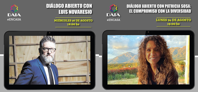 La DAIA realiza un encuentro virtual con Patricia Sosa y Luis Novaresio