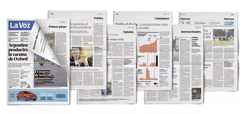 La Voz del Interior presentó su nuevo rediseño