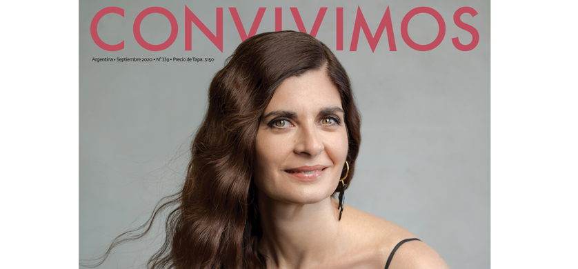 Soledad Villamil es la tapa de Septiembre de Convivimos