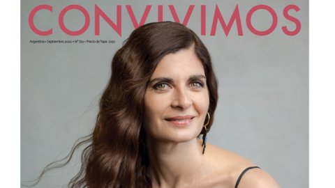 Soledad Villamil es la tapa de Septiembre de Convivimos