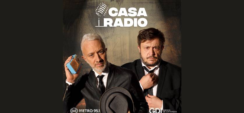"Casa Radio", lo nuevo de Andy Kusnetzoff y Hernan Casciari en Metro 95.1