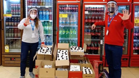 Carrefour rescató más de 80 toneladas de alimentos