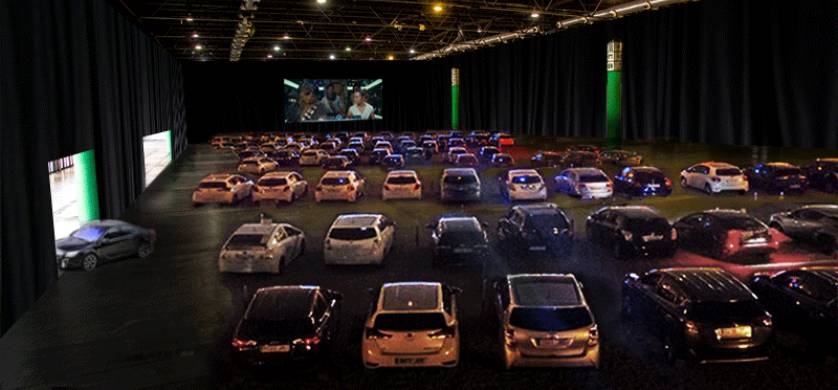 Atlas Cines, La Rural y FilmSuez se aliaron para crear un autocine