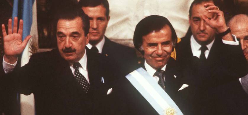Harán una serie sobre Carlos Menem para Amazon Prime Video