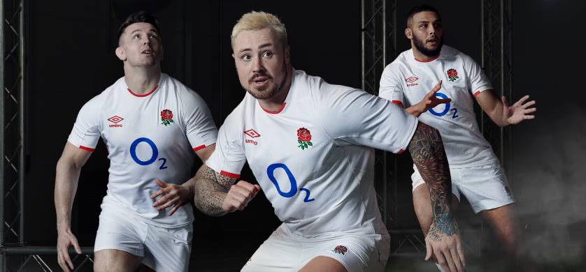 Umbro presentó el nuevo kit de rugby de Inglaterra con un comercial