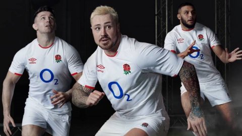 Umbro presentó el nuevo kit de rugby de Inglaterra con un comercial