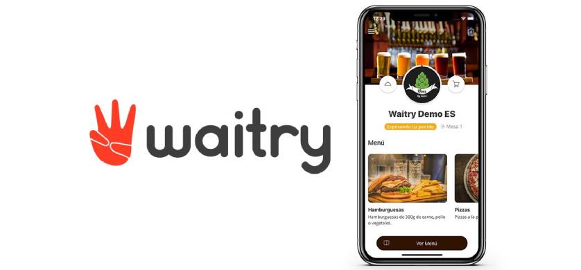 Waitry, una app gratuita que gestiona tu pedido sin contacto