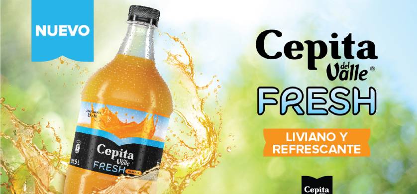 Coca Coca lanzó Cepita Fresh con una campaña de comunicación integral