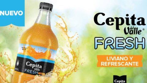 Coca Coca lanzó Cepita Fresh con una campaña de comunicación integral