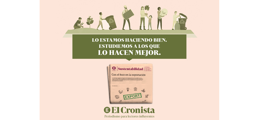 Cronista produce su suplemento mensual de sustentabilidad
