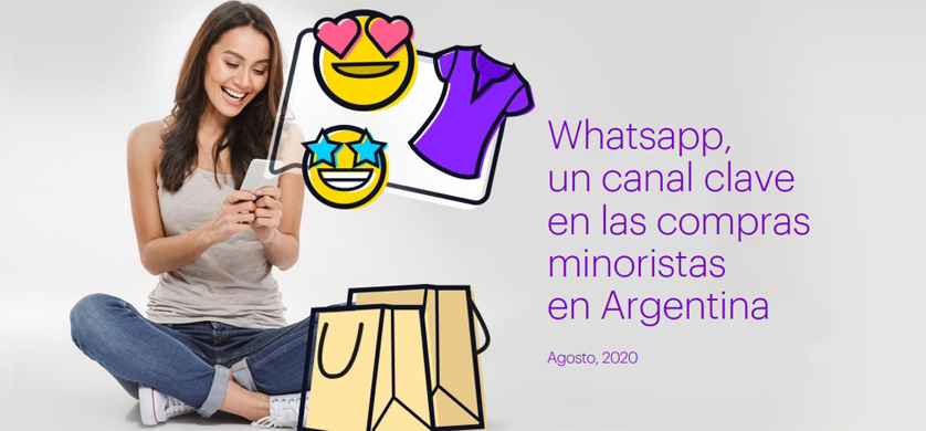 El 71% de los consumidores argentinos utiliza WhatsApp como parte de su proceso de compra