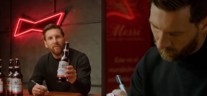 Metro 95.1 presentó el concurso “Ganate una botella de Budweiser firmada por Messi”