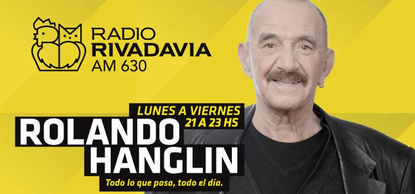 Rolando Hanglin se sumó a la programación de Radio Rivadavia