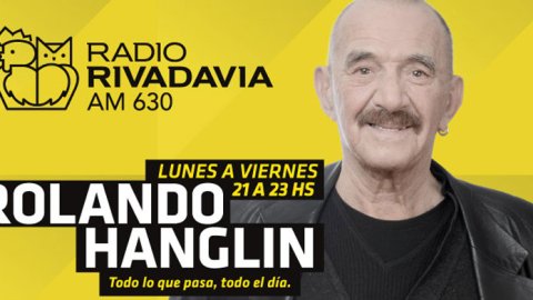Rolando Hanglin se sumó a la programación de Radio Rivadavia