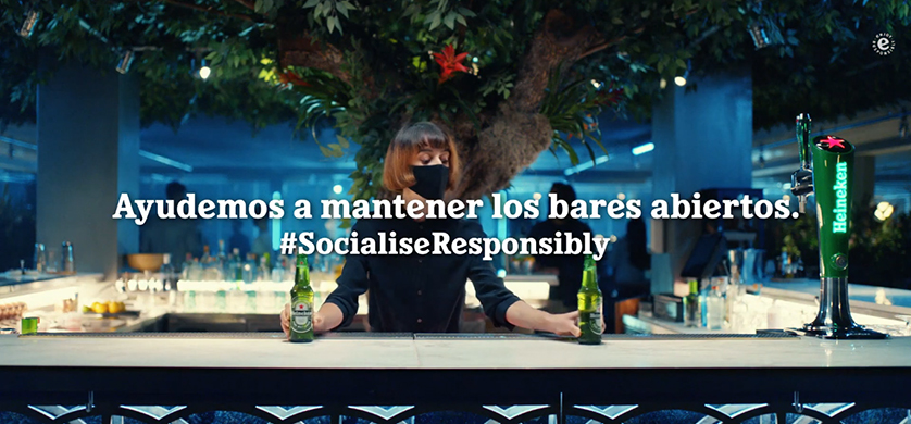 "Back to the bars", la campaña de Heineken que muestra la vuelta a los bares