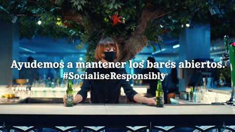 "Back to the bars", la campaña de Heineken que muestra la vuelta a los bares