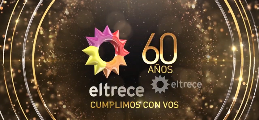 Eltrece está de festejo: "Cumplimos 60 años. Cumplimos con vos"